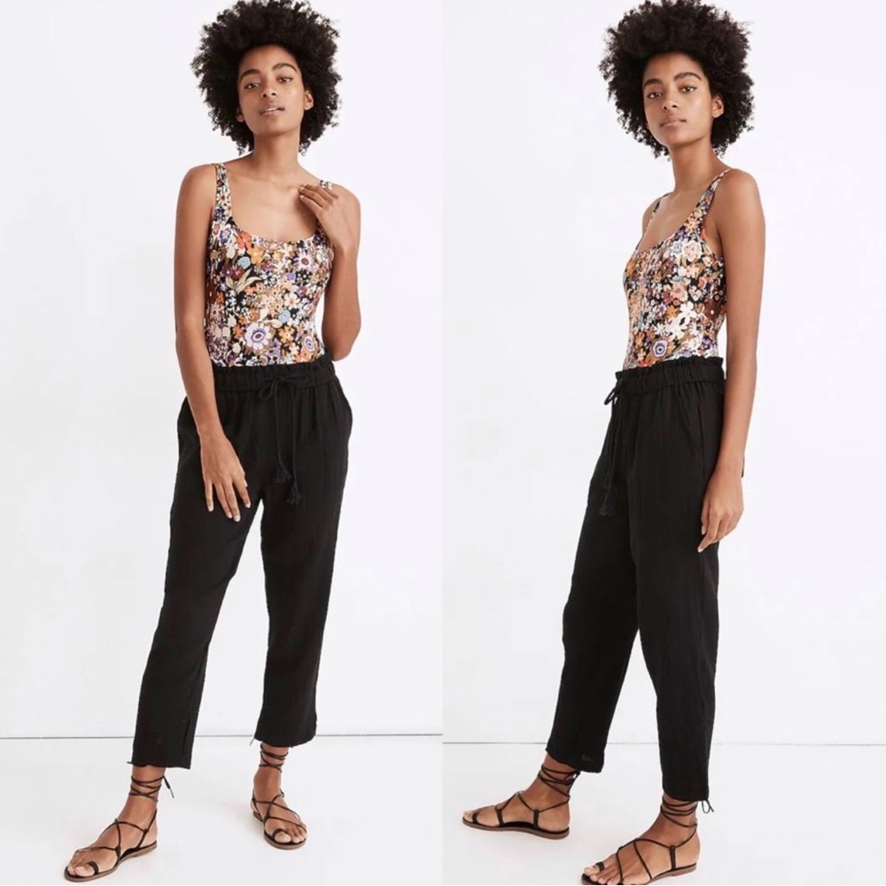 Madewell Lightspun Beach Cover Up Pants Size M